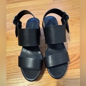 AEROSOLES Camera Women's Black Platform Sandals